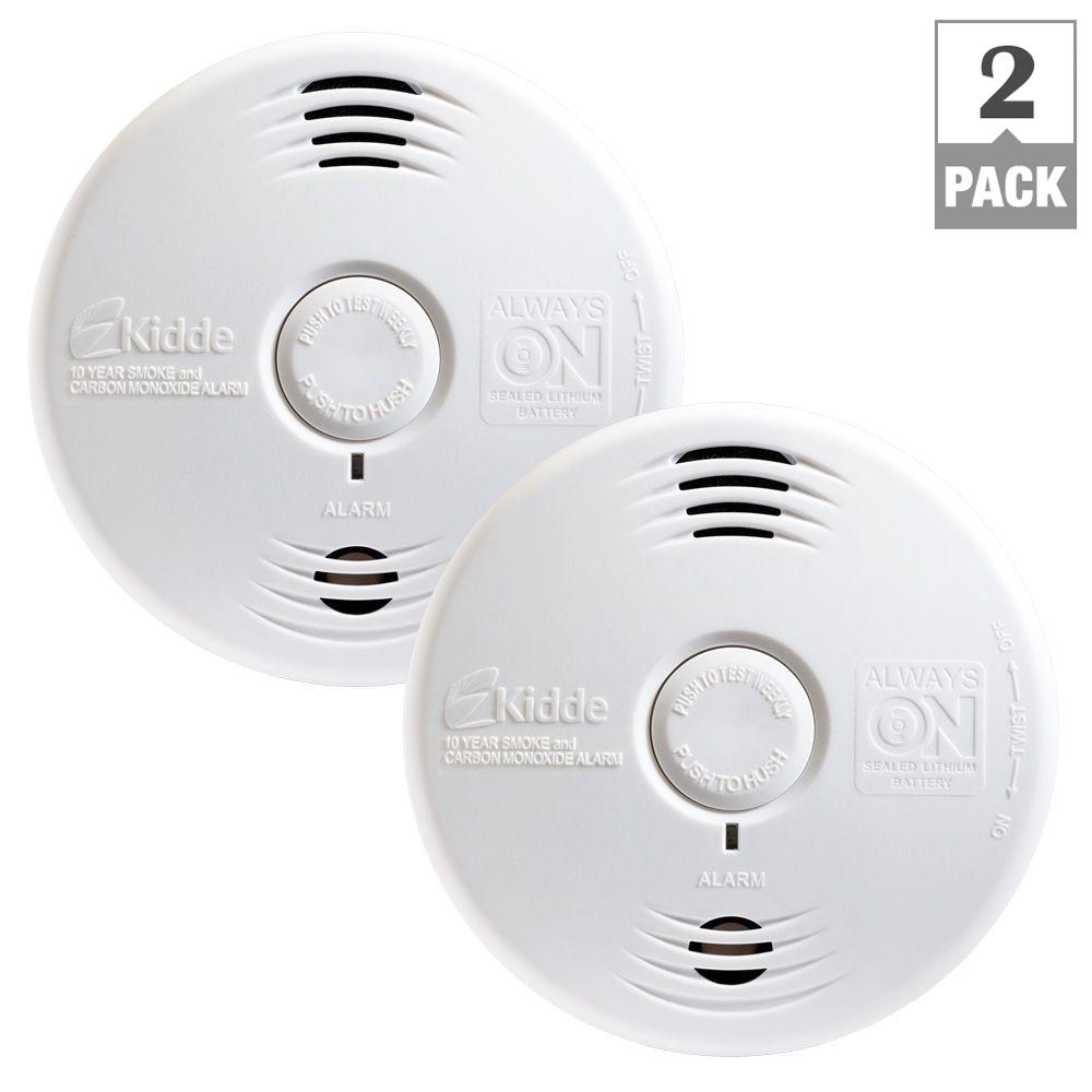 Kidde Worry-Free 10-Year Battery Combination Smoke and CO Alarm with Voice... by Kidde