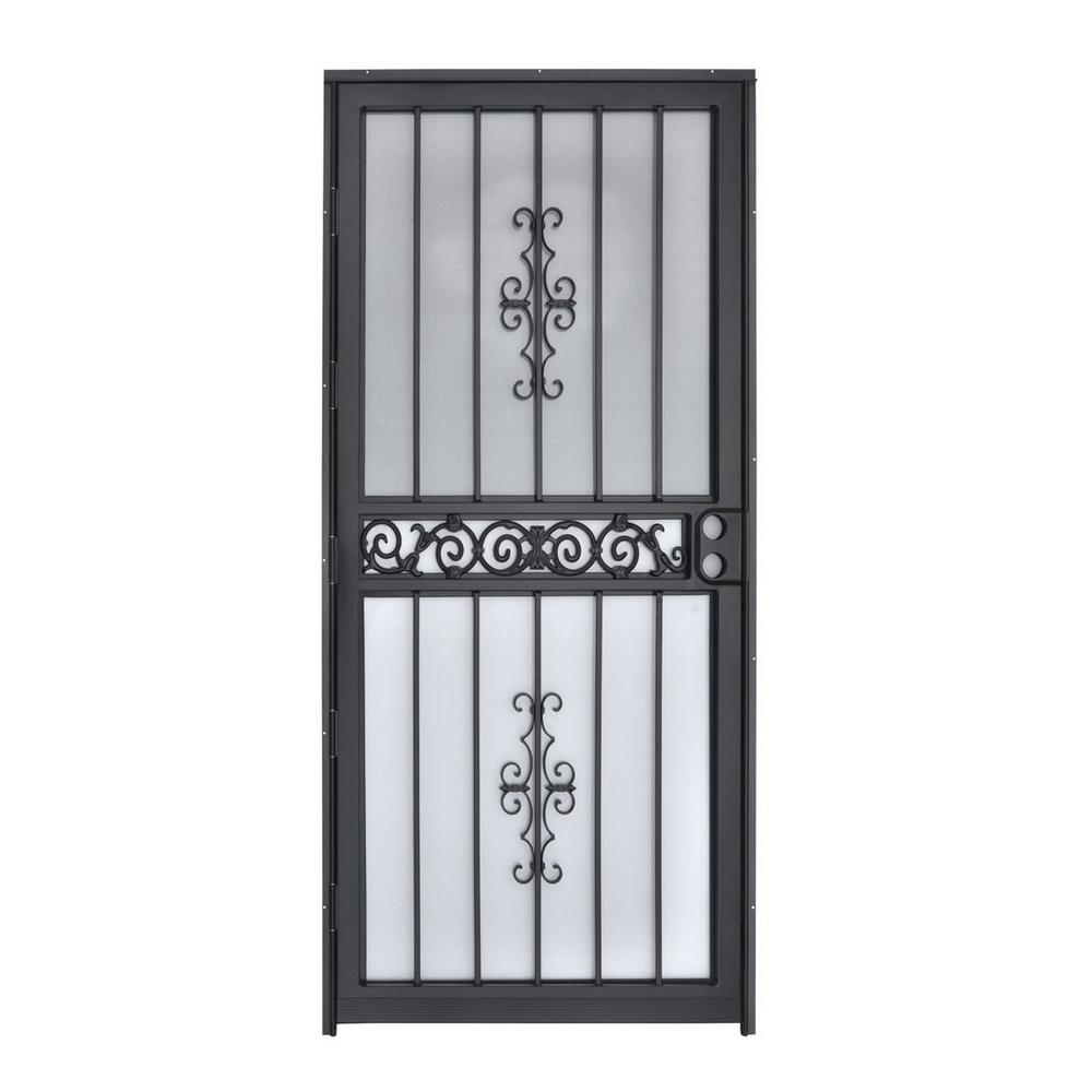 Unique Home Designs 36 In X 80 In Arbor White Recessed Mount All