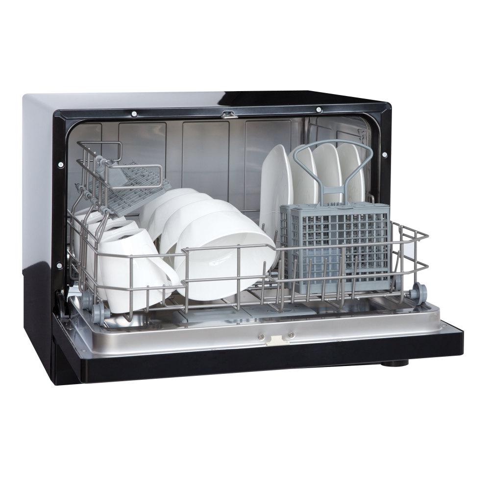 Vesta Space Saving Countertop Dishwasher Dwv322cb The Home Depot