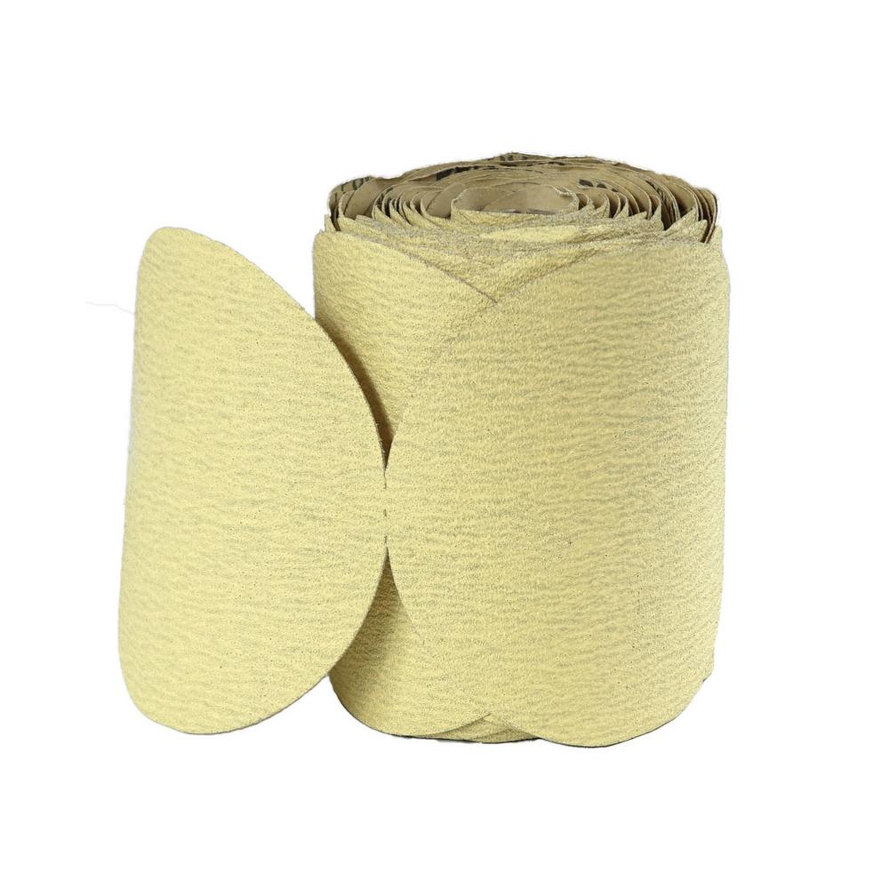 12 Inch 80 Grit Adhesive Back Aluminum Oxide Multipurpose Sanding Discs 5 Pack