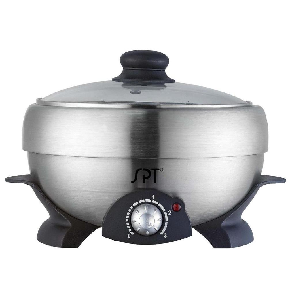 SPT Shau-Shabu and Grill Multi-Cooker-SS-301 - The Home Depot