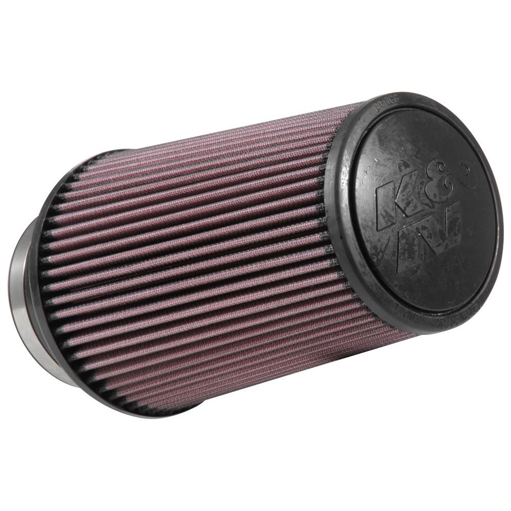K&N Universal Clamp-On Engine Air Filter: Washable and Reusable: Round Tapered; 4 in (102 mm) Flange ID; 9 in (229 mm) Height; 6 in (152 mm) Base; 4.625 in (117 mm) Top   RE-0870