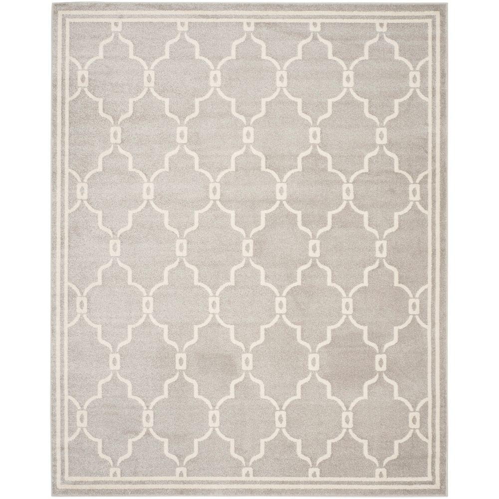 Safavieh Amherst Light Gray Ivory 12 Ft X 18 Indoor Outdoor