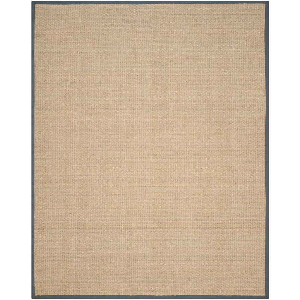 Safavieh Natural Fiber Grey/Natural 9 ft. x 12 ft. Area RugNF447K9