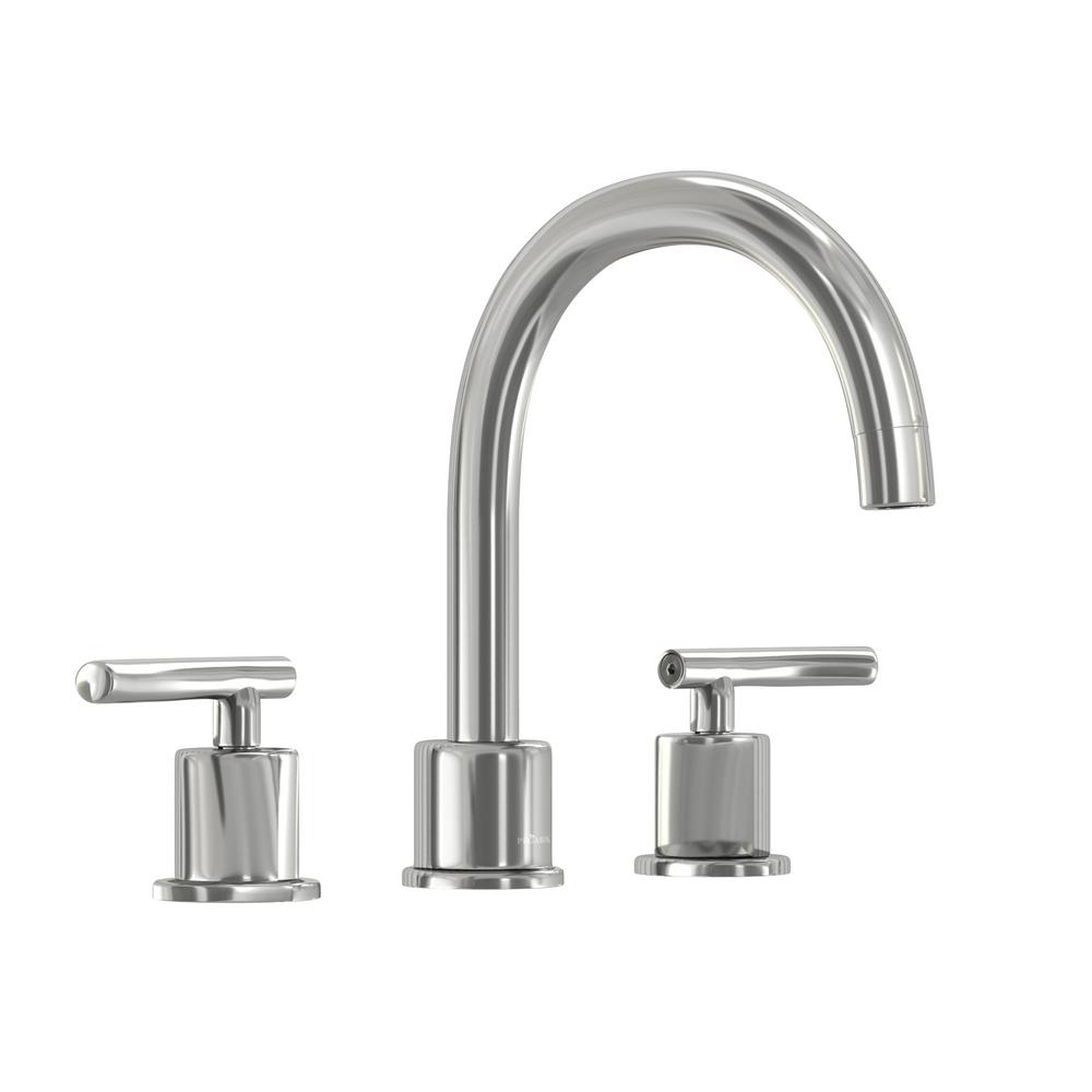 Dorset 8 in. Widespread 2-Handle High-Arc Bathroom Faucet in Chrome