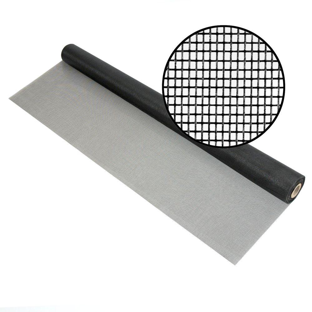 Phifer 84 in. x 100 ft. Charcoal Fiberglass Screen3000063