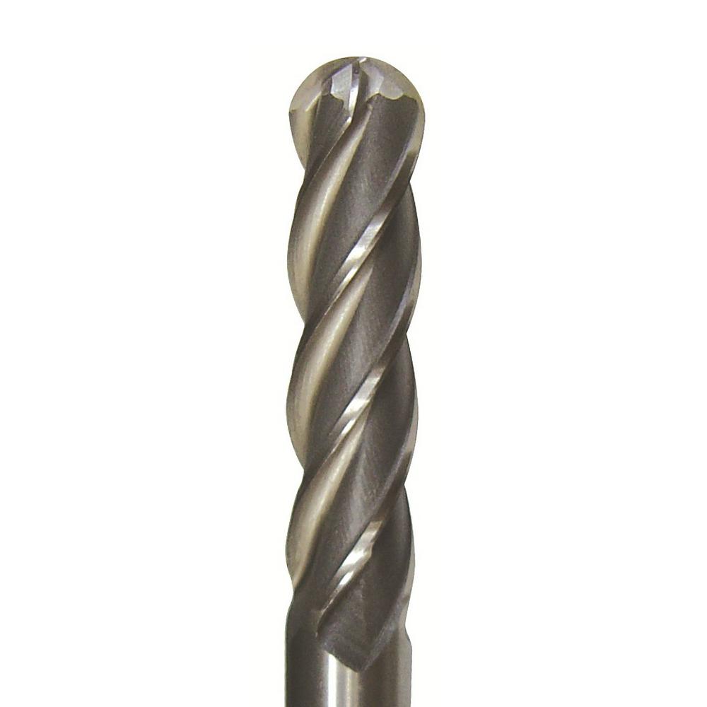 3//32/" 4 FLUTE SINGLE END CARBIDE BALL END MILL