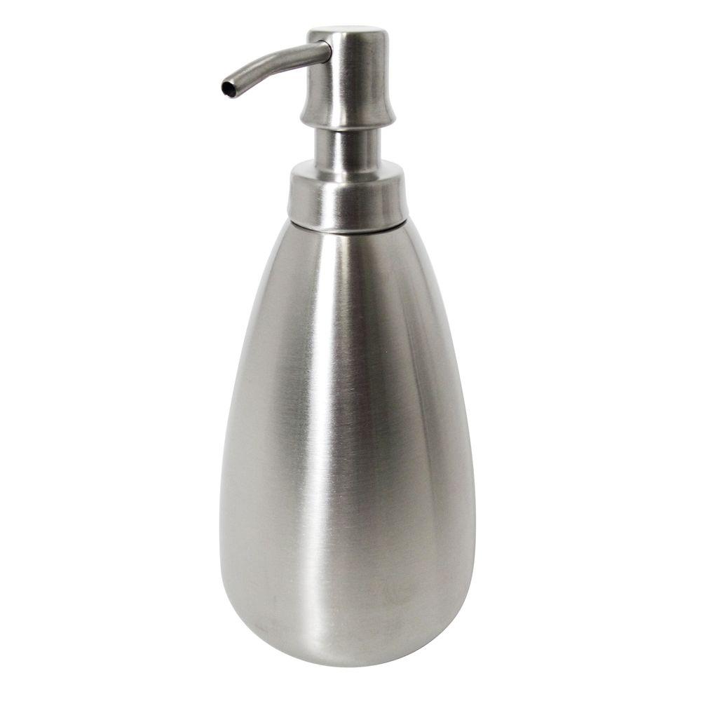 InterDesign Nogu Bath Soap Dish Brushed Stainless Steel