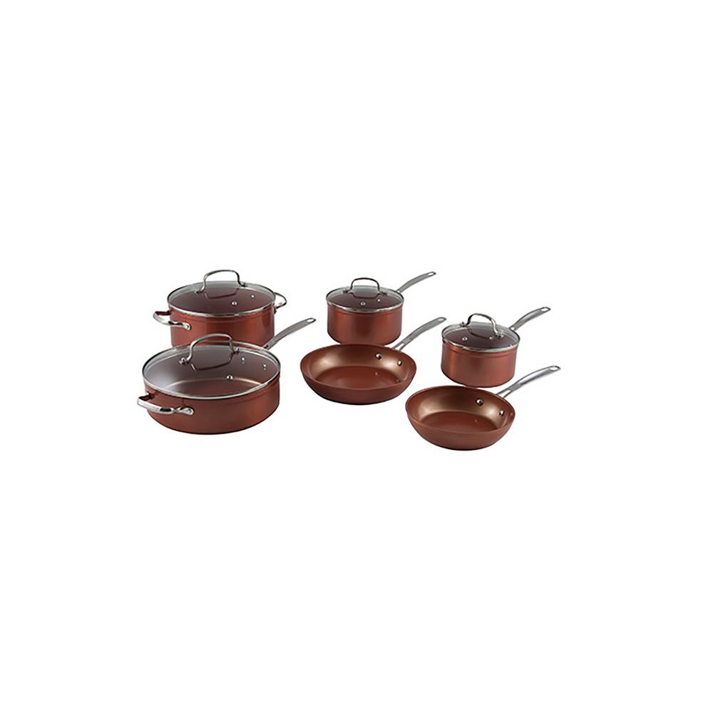 NuWave Duralon 10-Piece Forged Aluminum Cook Set by NuWave
