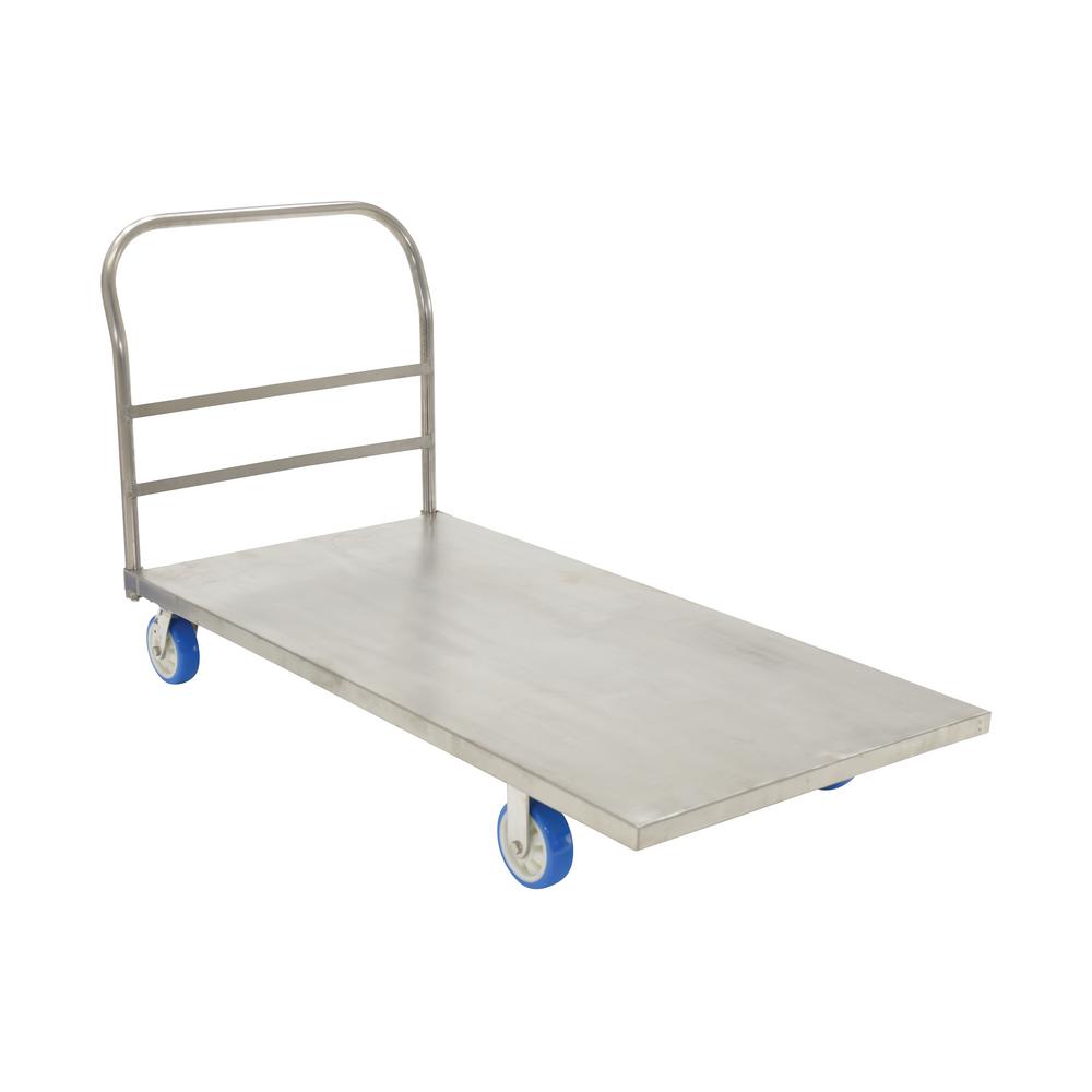 Vestil 30 in. x 60 in. Stainless Steel Platform TruckSSPT3060 The