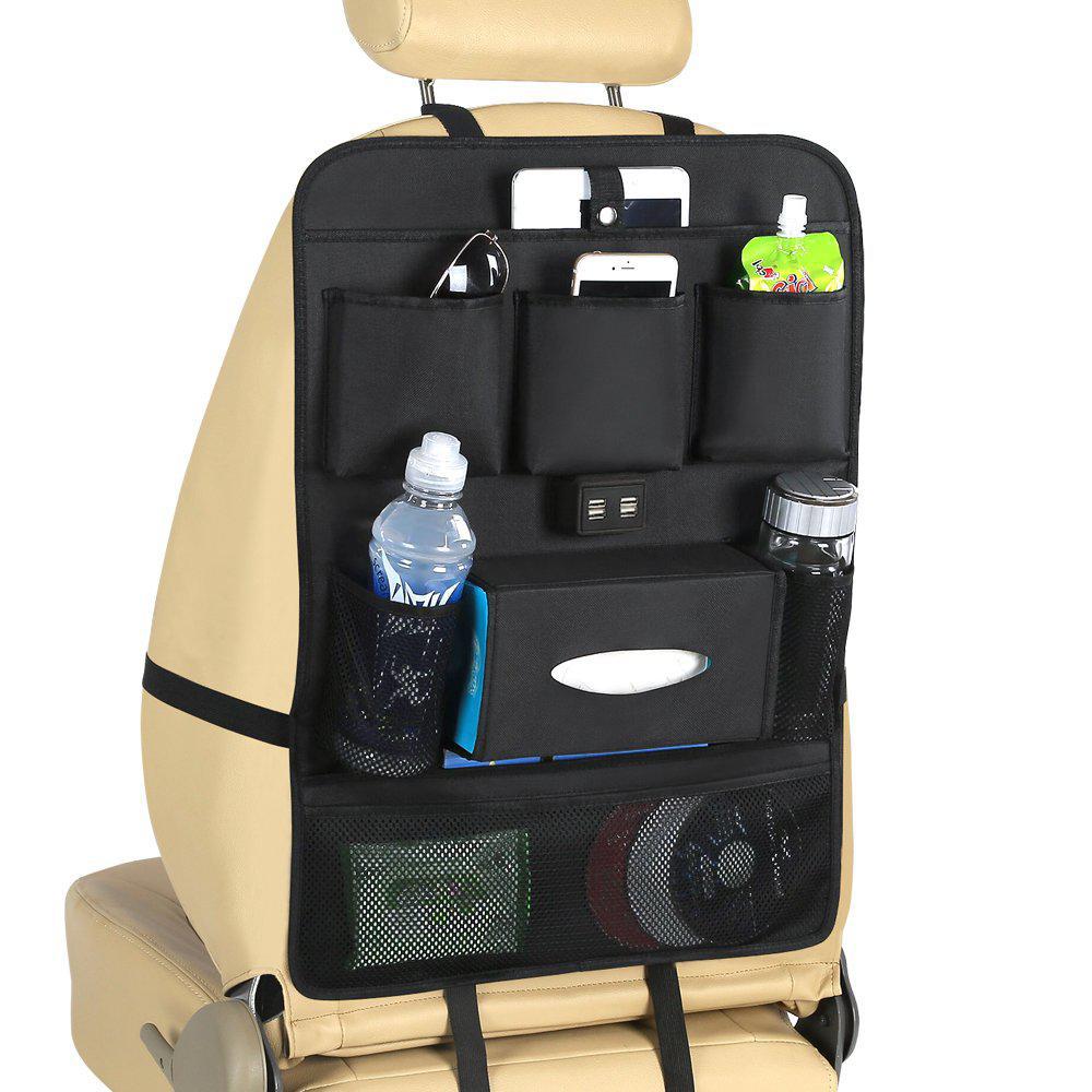 Car Auto Back Seat Organizer iPad Holder Storage Bag Travel Camping Organizer
