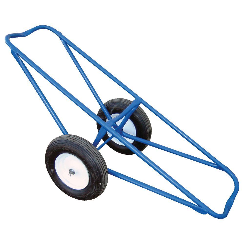 Vestil 61 In X 25 In Portable Carpet Dolly With Foam Filled Wheels Carpet 45 Ff The Home Depot
