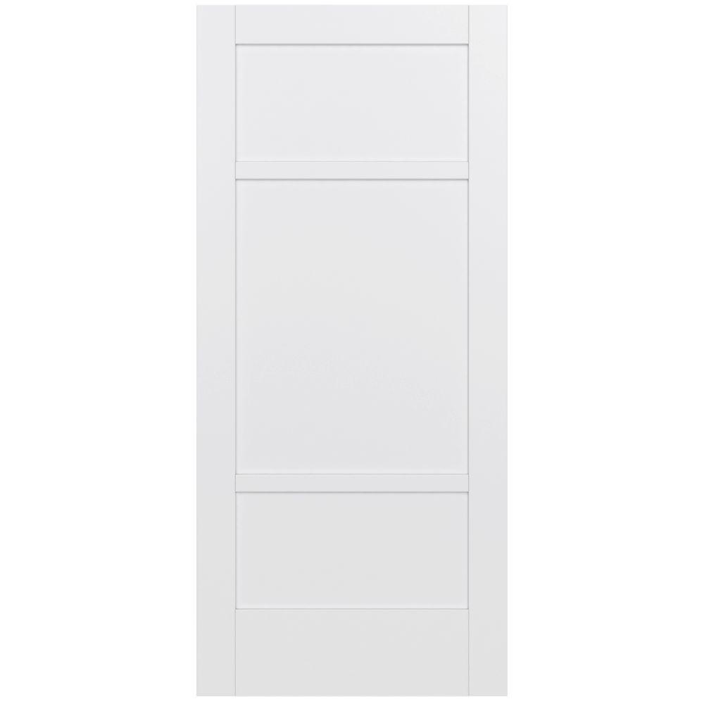 JELDWEN 36 in. x 80 in. Pine Unfinished Full Louver Solid JELDWEN 36 in. x 80 in. Pine Unfinished Full Louver Solid