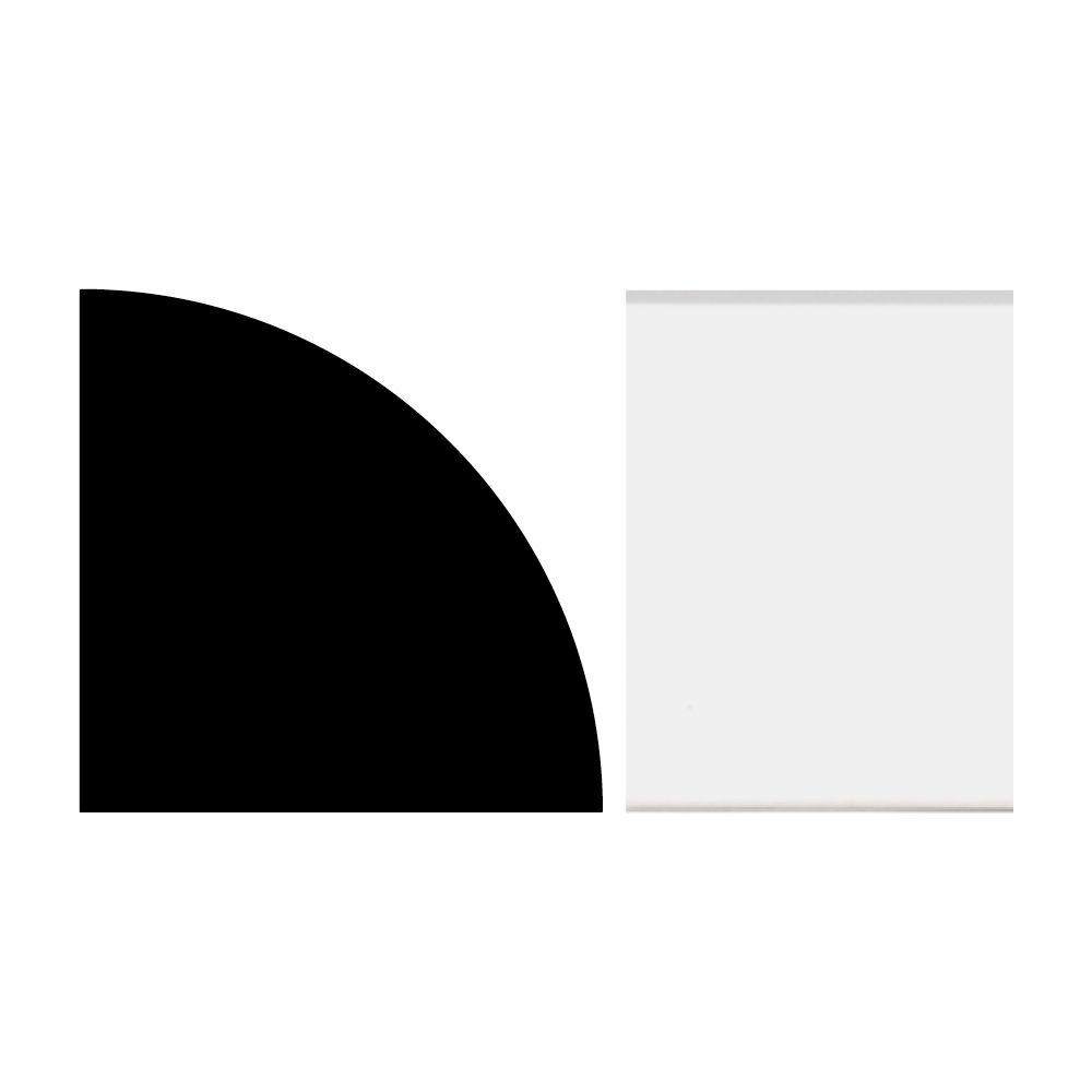 Royal Mouldings 3 4 In X 12 Ft Quarter Round Pvc White Royal Mouldings 3 4 In X 12 Ft
