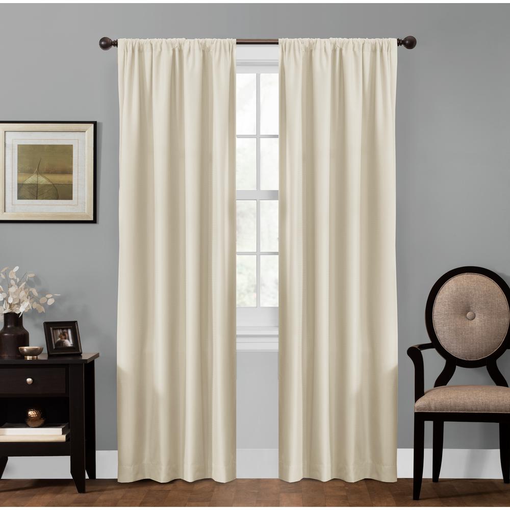 Maytex Julius 50 In X 63 In 100 Blackout Smart Curtain Window