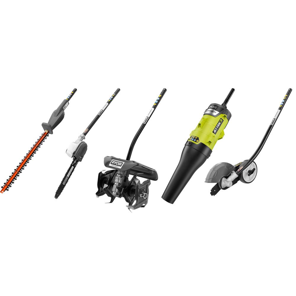 RYOBI Expand-It Edger, Hedge Trimmer, Blower, Pruner and ...