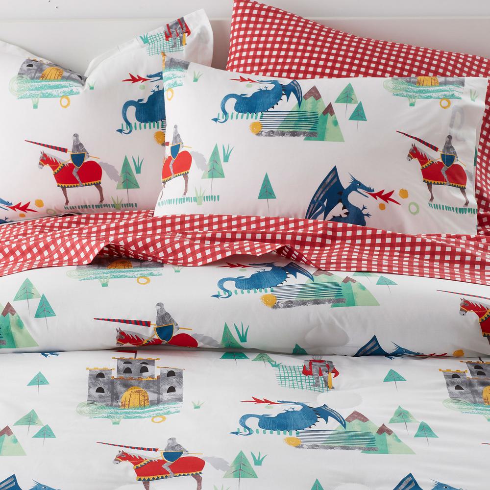 Company Kids By The Company Store Knights And Dragons Multicolored