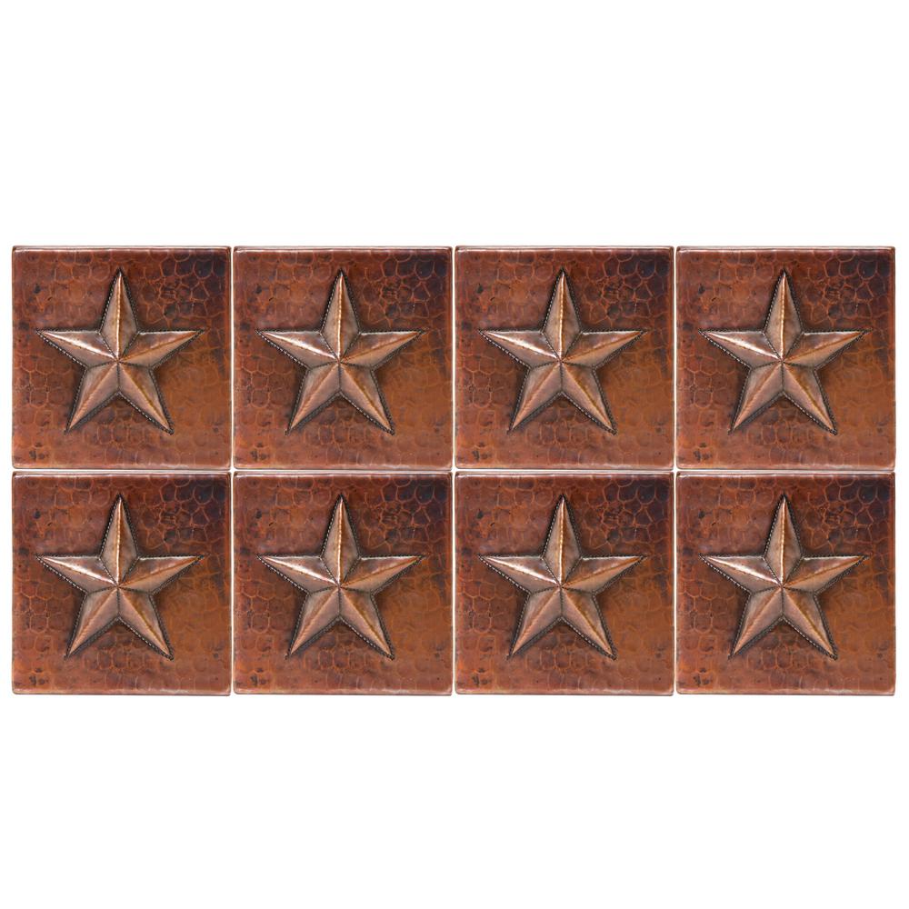 Premier Copper Products 4 In X Hammered Star Products 4 In X Hammered Copper