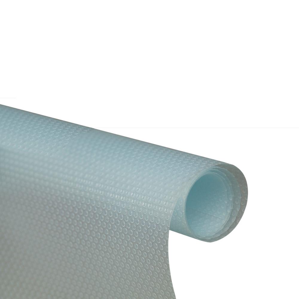 Home Basics 18 In X 60 In Clear Dots Shelf Liner Cl01903 The