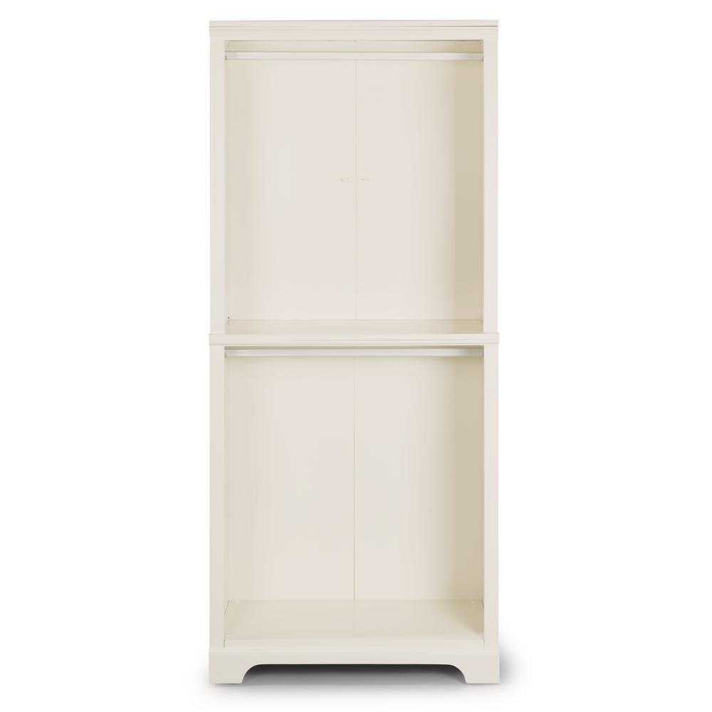 Naples 20 In D X 36 W 82 H White Wood Wall Closet System
