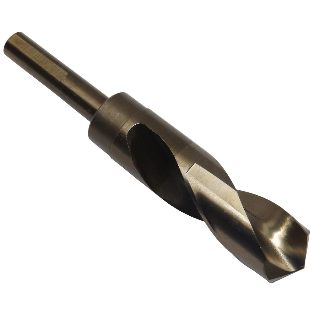 Drill America 1 18 In M42 Cobalt Reduced Shank Drill Bit With 12 In Shank