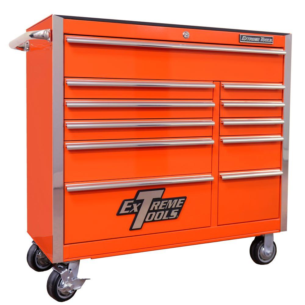 Extreme Tools EX Standard Series 41 In 11 Drawer Roller Cabinet