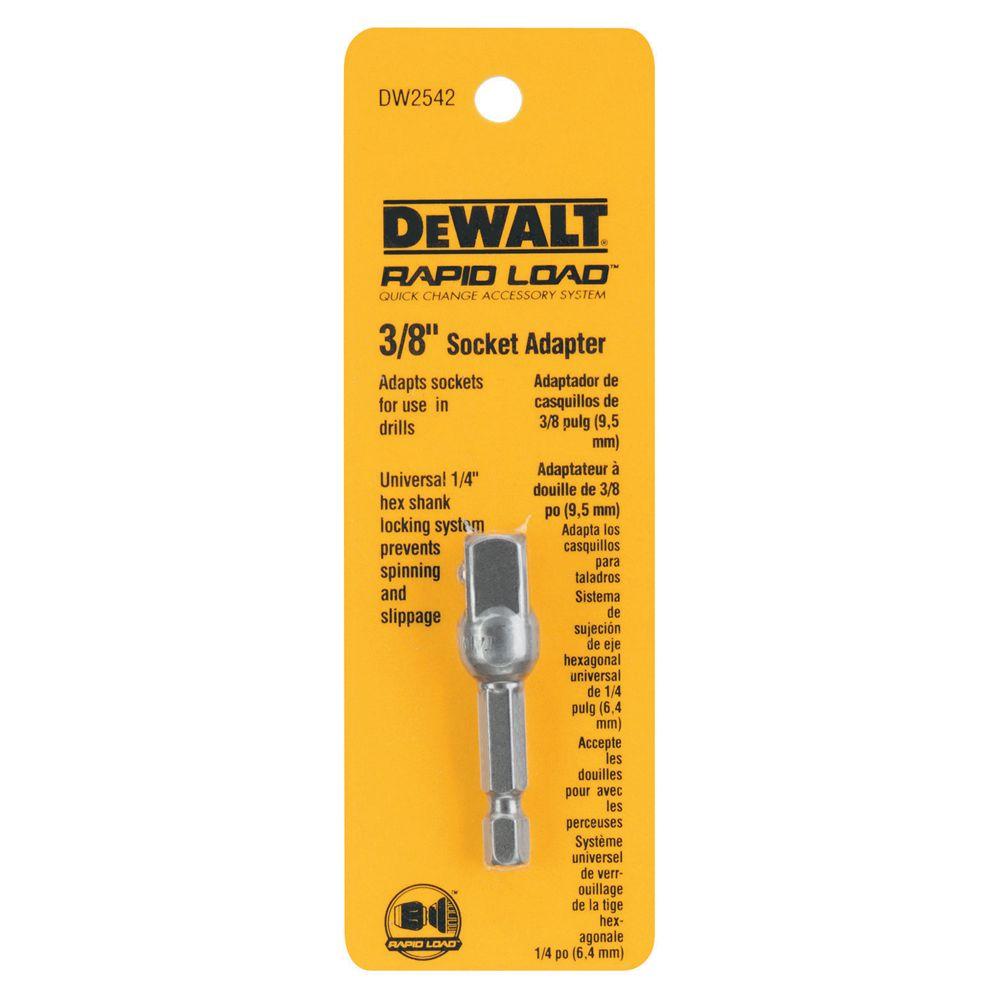 DEWALT DW2542IR 1/4-Inch Hex Shank to 3/8-Inch IMPACT READY Socket Adaptor