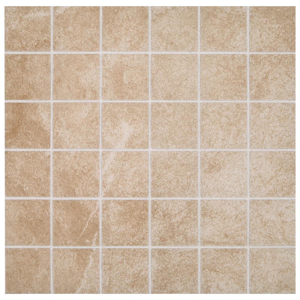 Portland Stone Beige 12 In X 6 35 Mm Ceramic Mosaic Portland Stone Beige 12 In X