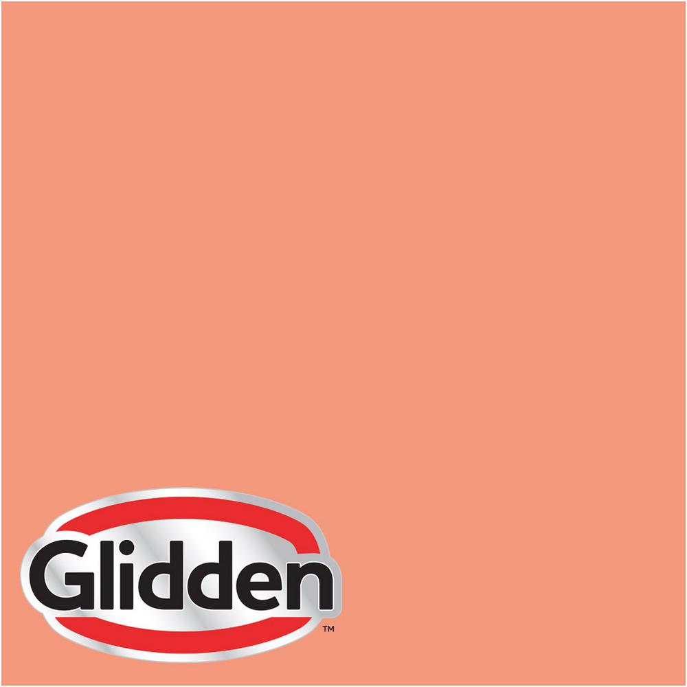 Glidden Premium 1 Gal Hdgo02 Tropical Coral Semi Gloss Latex