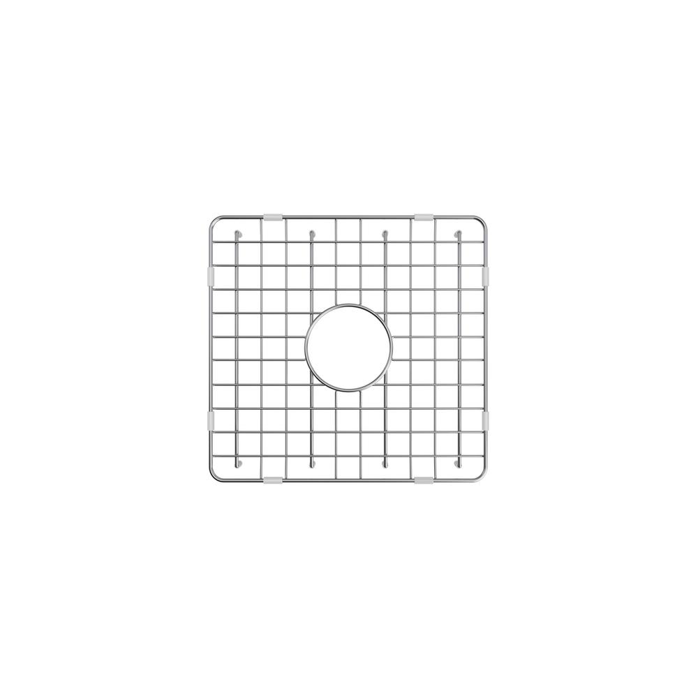 STERLING Ludington 16.3 in. Ash Grey Silicone Kitchen Sink Mat20288