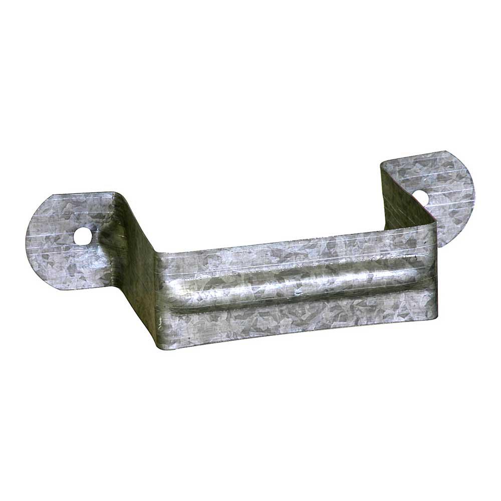 Construction Metals 13/4 in. x 23/4 in. Bonderized Steel Downspout StrapCPS134234B The Home