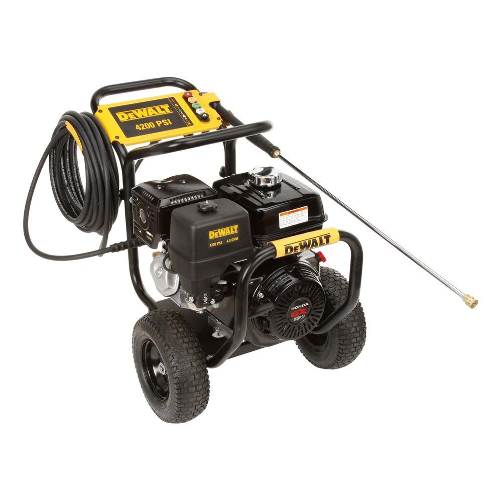 DEWALT Honda GX200 3,400 PSI 2.5 GPM Gas Pressure Washer-DXPW3425 ...