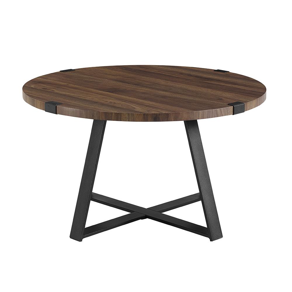 Walker Edison 30 In Dark Walnut Black Rustic Urban Walker Edison 30 In Dark Walnut Black