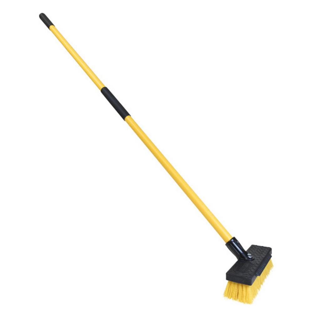 Professional 12 In Wide Heavy Duty Deck Scrub Brush Heavy Duty Deck Scrub Brush