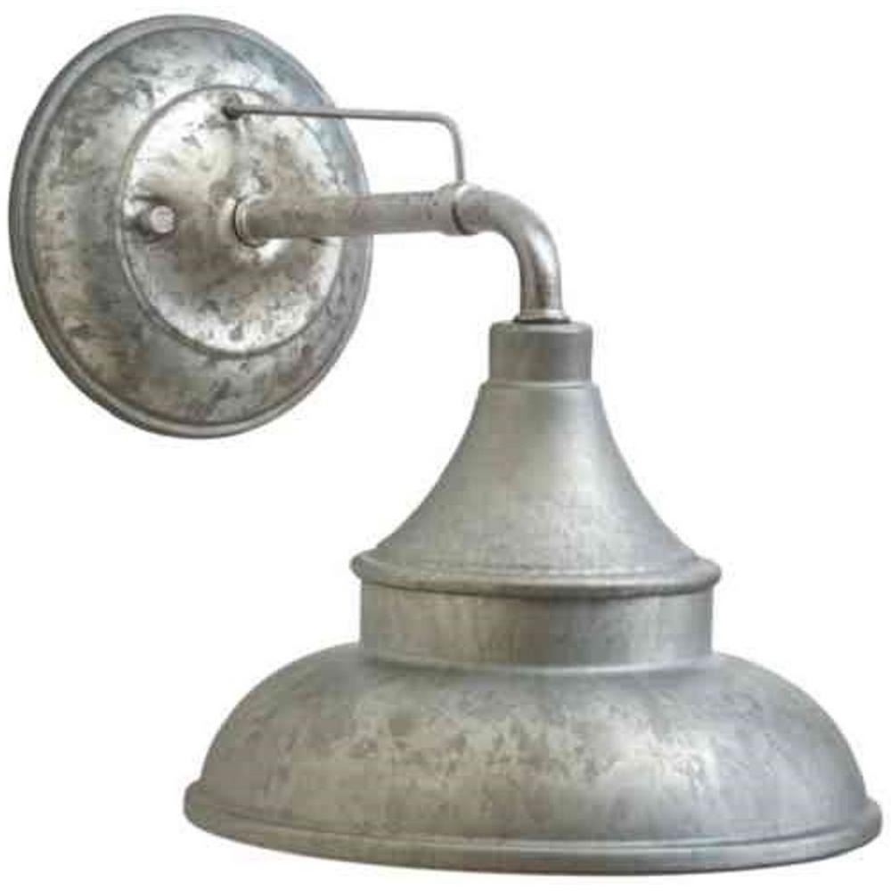 Outdoor Sconces Wall Mounted Lighting Galvanized Outdoor Barn Light Wall Mount Sconce
