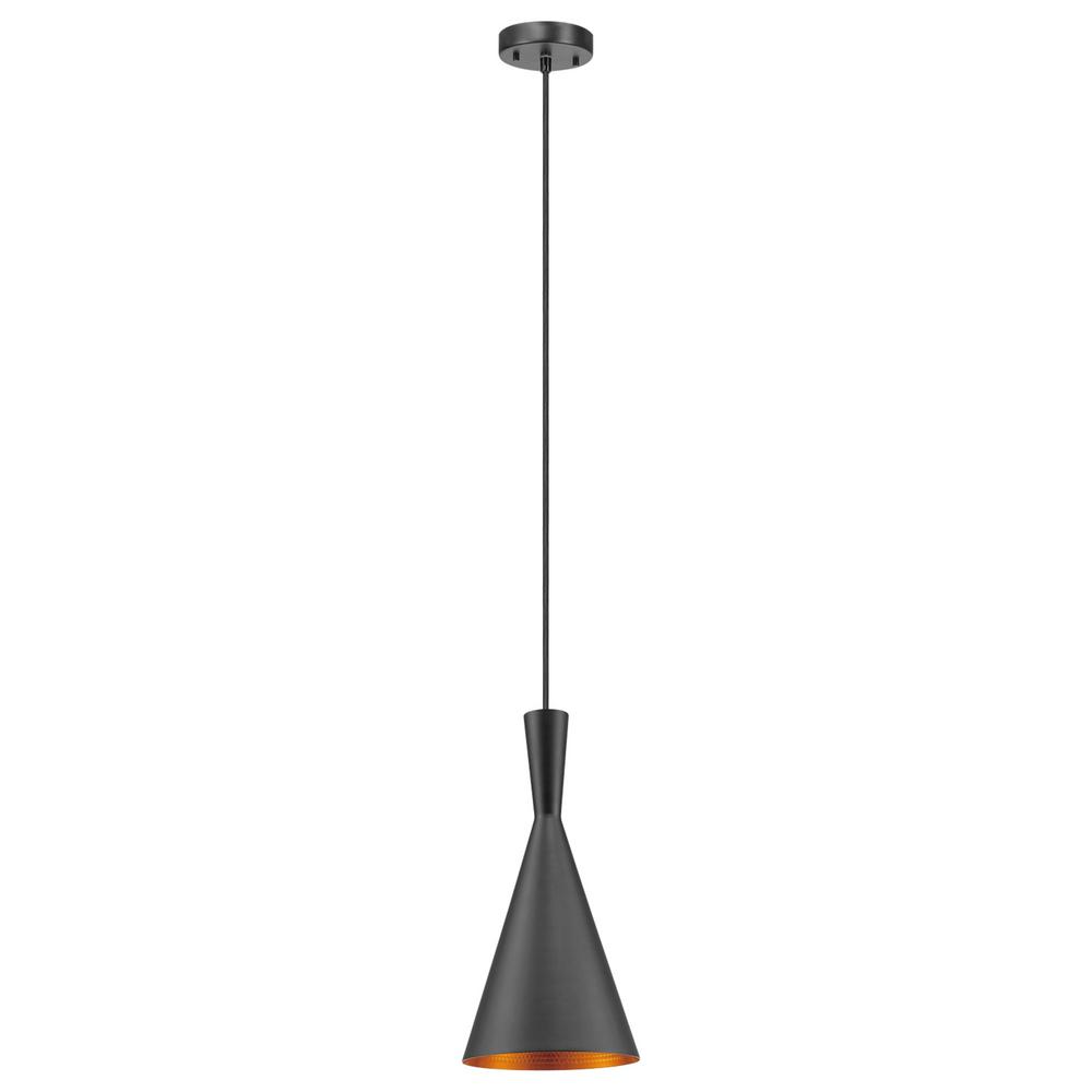 Globe Electric Mira 1 Light 80 In Oil Rubbed Bronze And Gold Globe Electric Mira 1 Light 80 In Oil Rubbed Bronze And Gold Hourglass Pendant