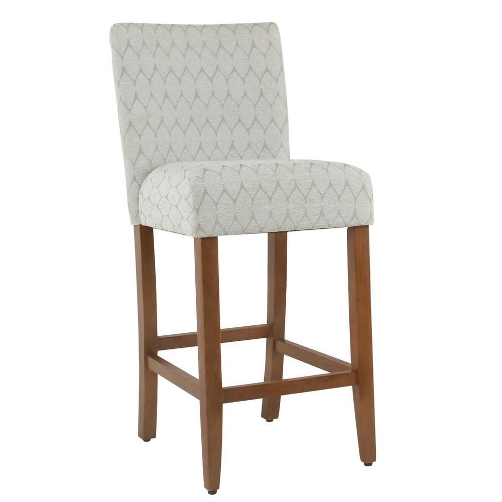 Homepop Textured 29 In Gray Bar Stool K6858 F2244 The Home Depot Gray Bar Stool