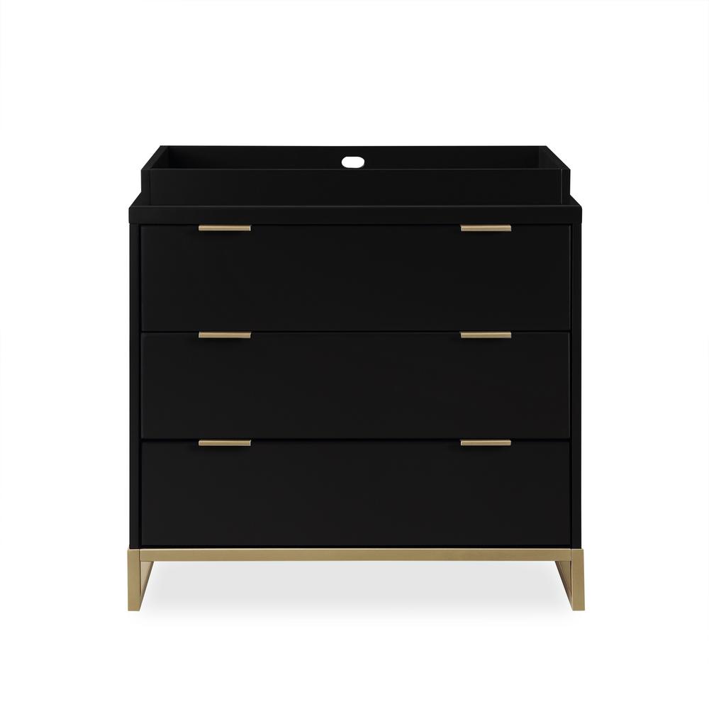 Baby Relax Holly Black Dresser Topper De8410 2 The Home Depot