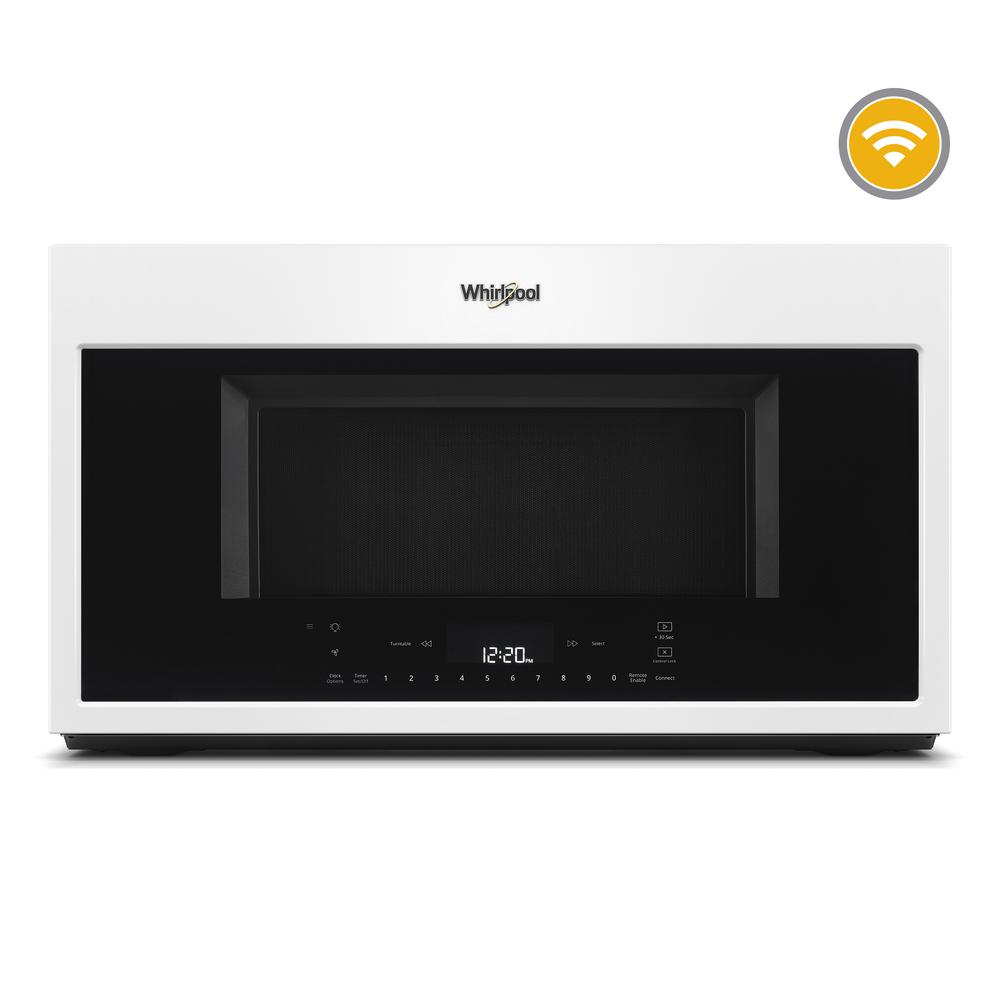 Whirlpool 1 9 Cu Ft Smart Over The Range Convection Microwave In This Review Is From 1 9 Cu Ft Smart Over The Range Convection Microwave In White With Scan To Cook Technology