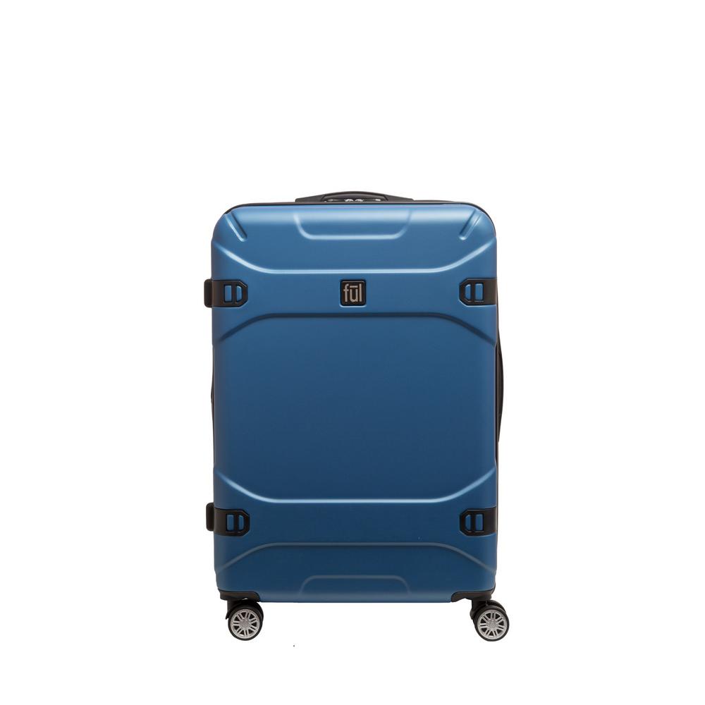 UPC 888783000246 product image for Ful Molded Detail 29 in. Blue Sky Hard Sided Rolling Luggage | upcitemdb.com