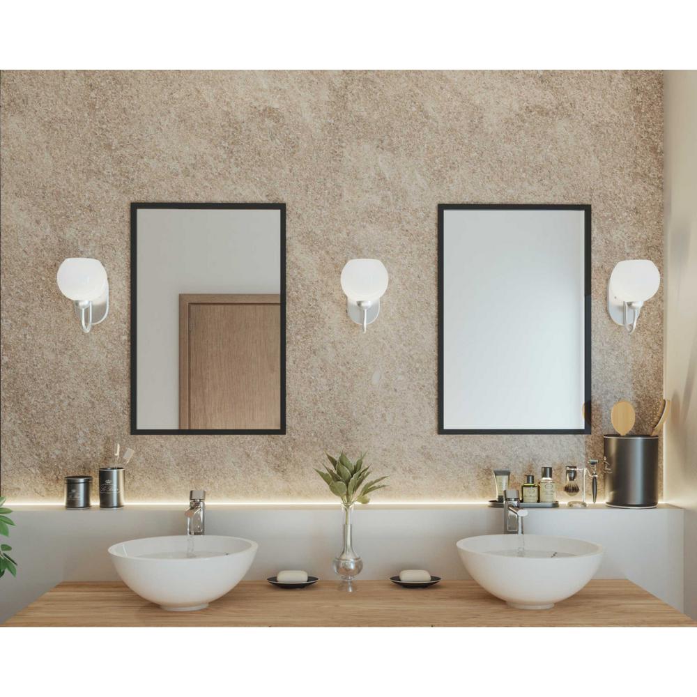 Progress Lighting Carisa Collection 1 Light Brushed Nickel Bath Light Brushed Nickel Bath