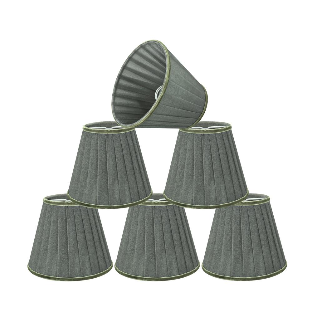 Aspen Creative Corporation 5 In X 4 1 Dark Grey Pleated Aspen Creative Corporation 5 In X 4 1 Dark Grey