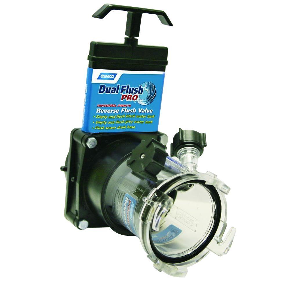 Camco Dual Flush Pro with Gate Valve The Home Depot