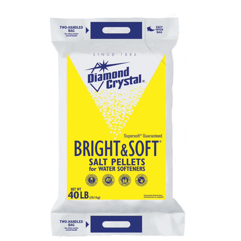 Diamond Crystal Bright And Soft Water Softener Salt Pellets 100012420 
