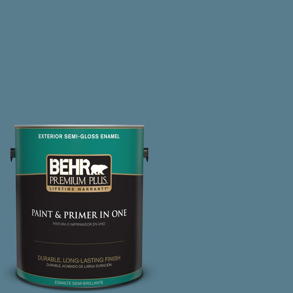 BEHR MARQUEE 1gal. S3802 Morning Zen SemiGloss Enamel Exterior