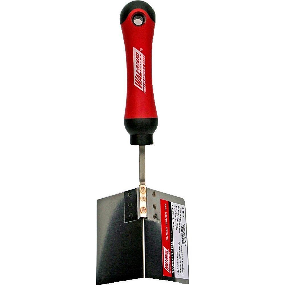 WalBoard Tools 4.5 in. x 11 in. Curved Drywall Trowel46031 The