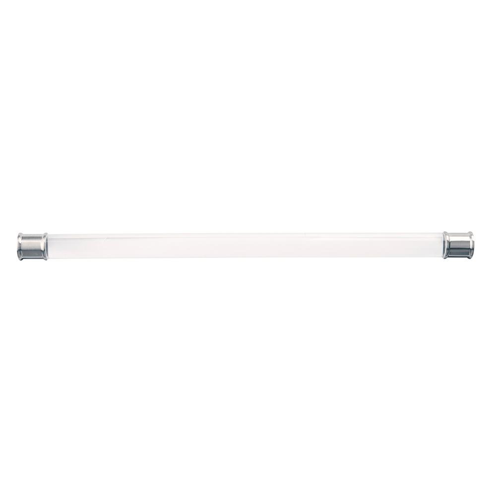 Hickory Hardware Midway Collection 12 In 305 Mm Center To Center Crysacrylic With Satin Nickel Cabinet Door And Drawer Pull P3711 Casn The Home Depot