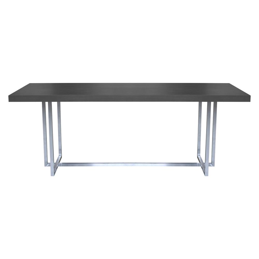 Armen Living Cruise Grey Dining Table Lcopdigr The Home Depot Armen Living Cruise Grey Dining Table