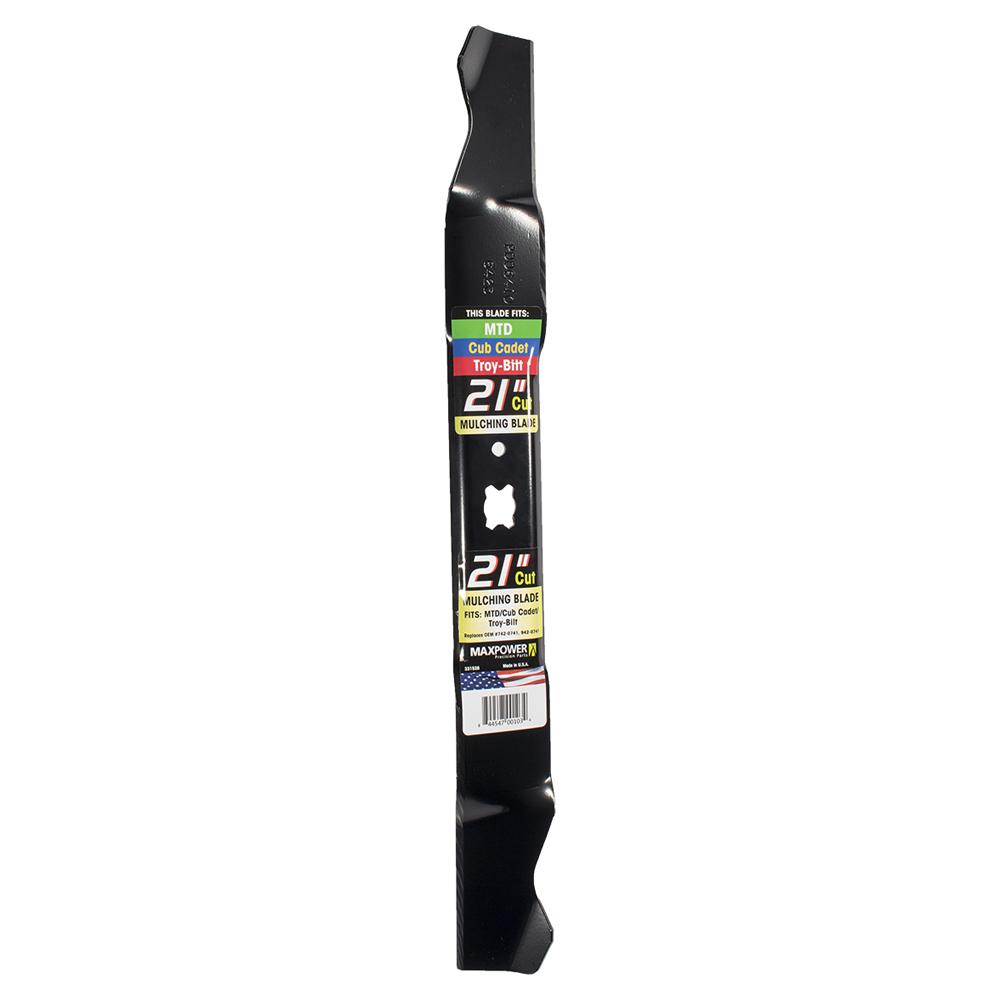 Maxpower Mulching Blade for 21 in. Cut MTD/Cub Cadet/Troy Bilt Mowers