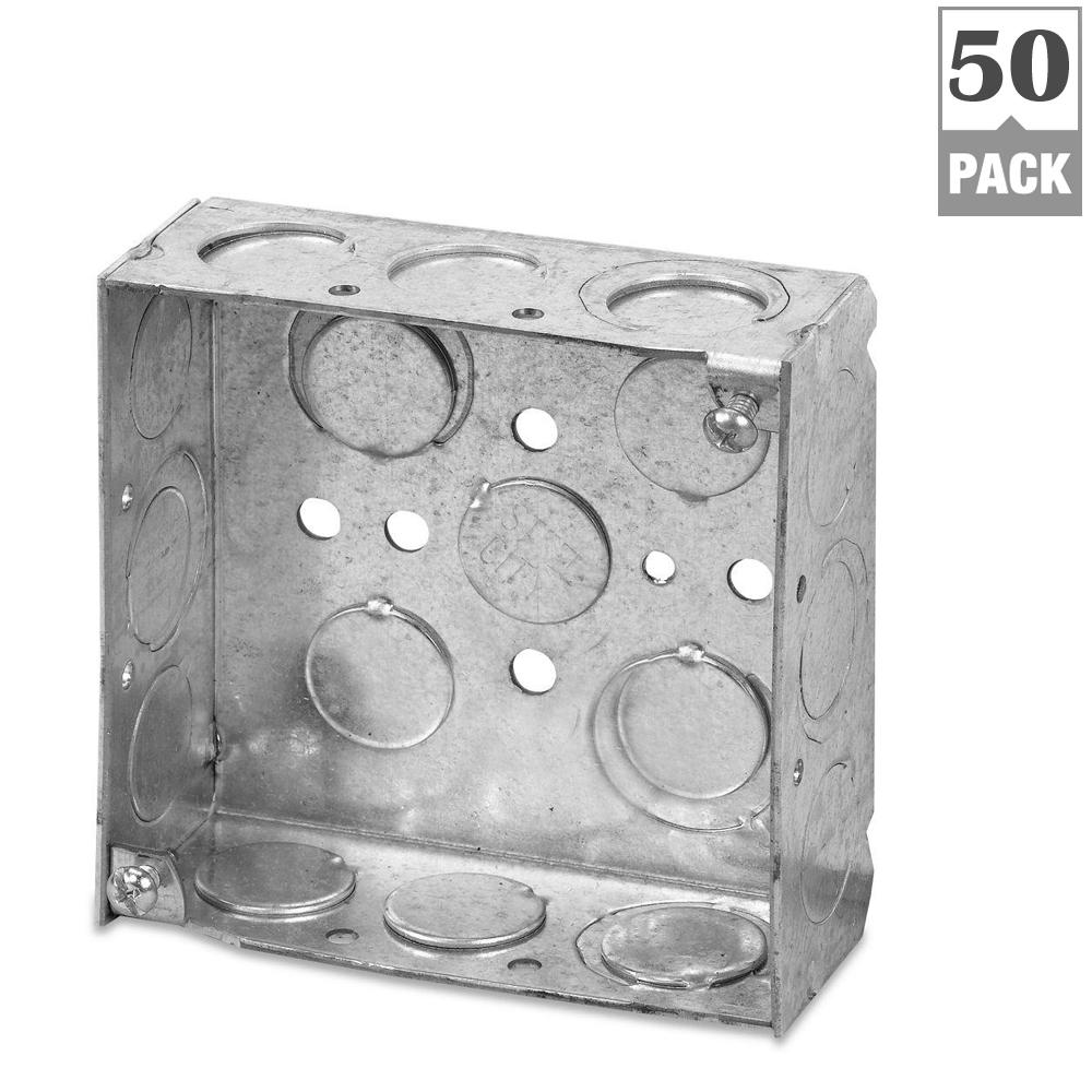 Steel Boxes & Brackets Electrical Boxes, Conduit & Fittings The